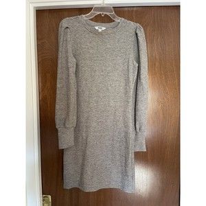 Brand New Steve Madden BB Dakota Knit the Scene Long Sleeve Sweater Dress Size S